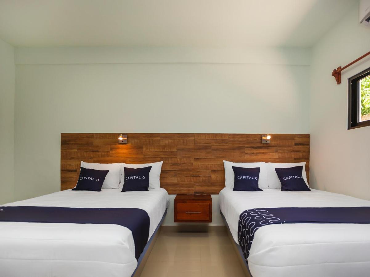 Hotel Pejelagarto Bacalar Buitenkant foto