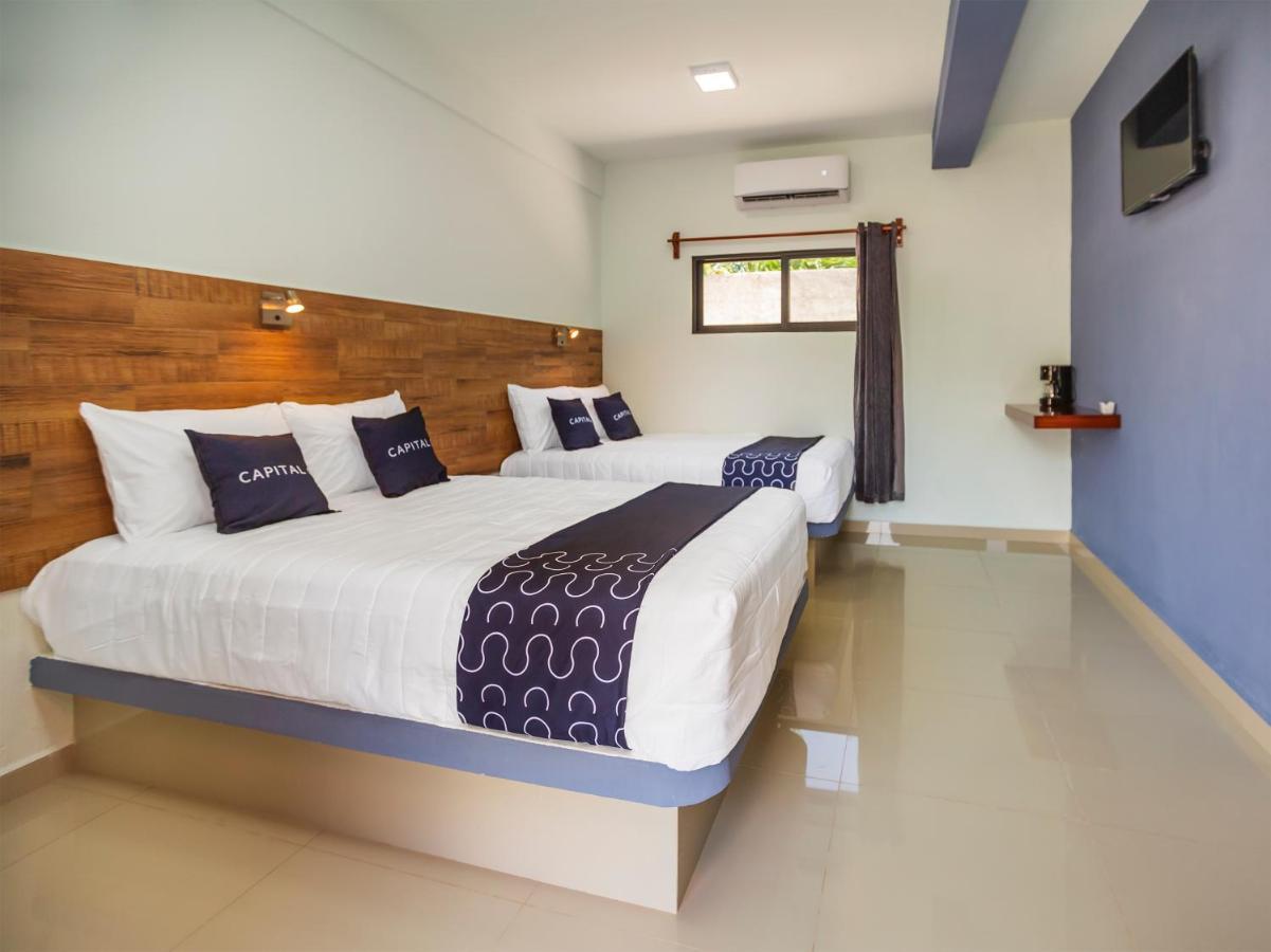 Hotel Pejelagarto Bacalar Buitenkant foto