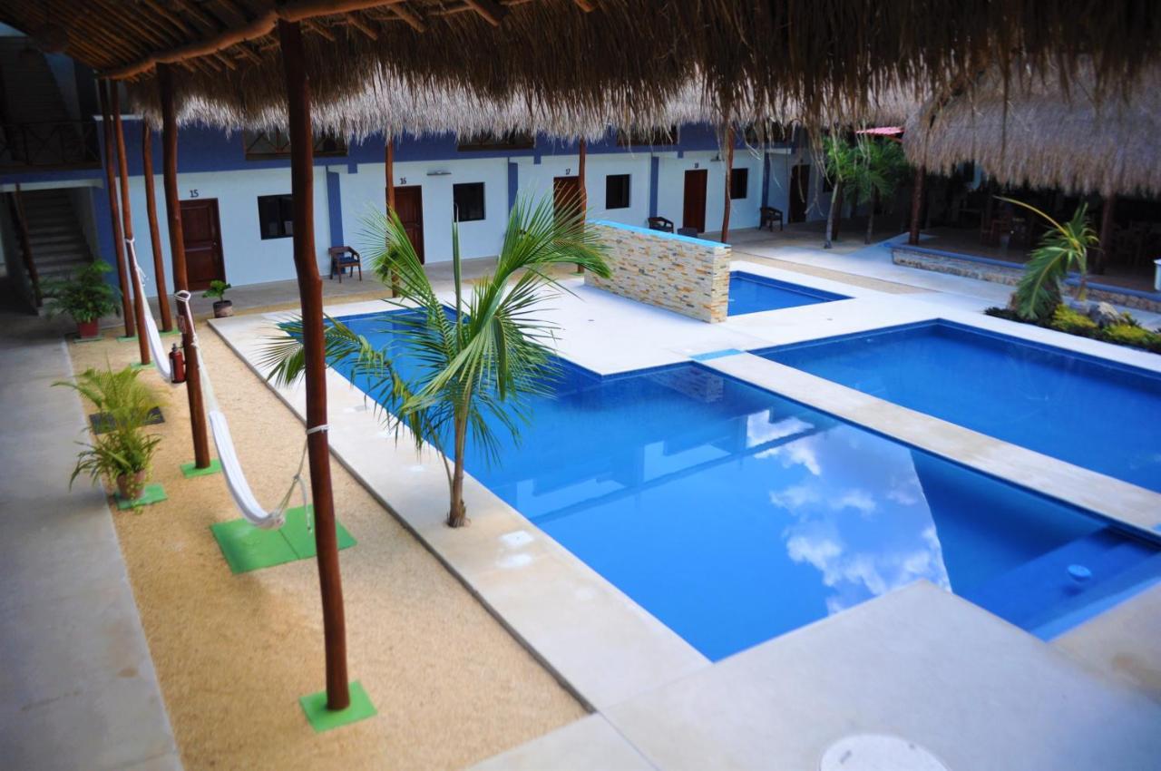 Hotel Pejelagarto Bacalar Buitenkant foto